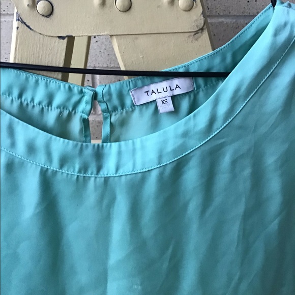 Green Talula Blouse - Picture 2 of 4